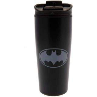 Pyramid,  Batman - Straight Outta Gotham, 450 ml, Fém, Fekete, Utazó bögre 
