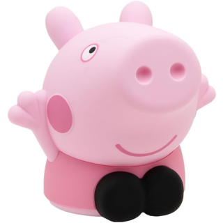 Paladone Silicone Light, Peppa Pig, Licensed, 15 cm, Akkumulator, USB, Szilikon, Éjjeli lámpa