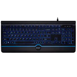 Tracer OFIS PRO, USB, LED, 12 multimédia billentyű, Fekete, Billentyűzet (Értékcsökkent)