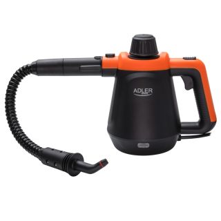 Adler AD 7038bo, Max. 2000 W, 44 g/perc, 450 ml, Fekete-Narancs, Gőztisztító 