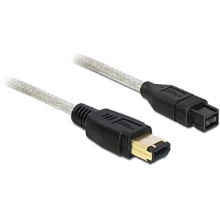 DeLOCK 82597 A/B, 3.0m Szürke FireWire kábel