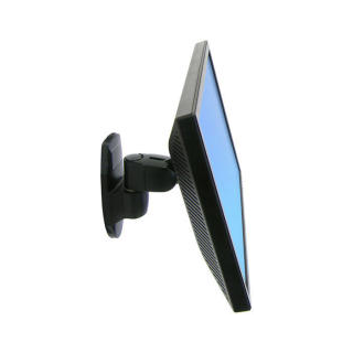 Ergotron 200 Series Wall Mount Pivot asztali TV konzol 61 cm (24") Fali Fekete