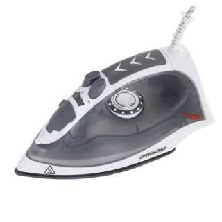 Mesko MS 5037, Max. 2800 W, 170 ml, 65 g/perc gőzlövet, Szürke-Fehér, Gőzölős vasaló 