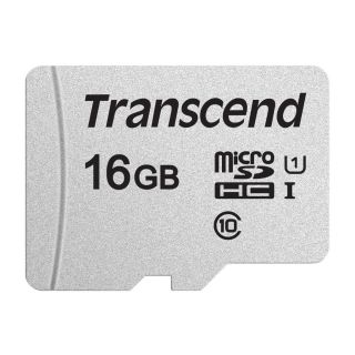 Transcend microSDHC USD300S 16GB CL10 UHS-I U3 memóriakártya