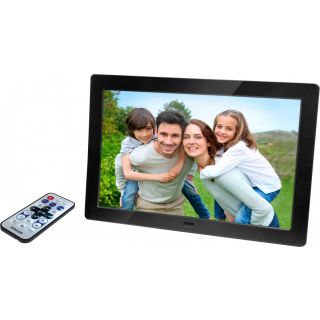 SENCOR SDF 874 BK 8", 16:9 IPS, SD/SDHC/SDXC/MMC, USB, 3.5 mm Fekete digitális képkeret