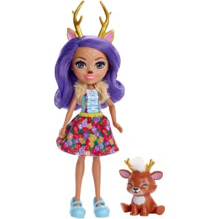 Mattel Enchantimals Mini Doll - Danessa Deer & Sprint (FXM75)