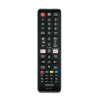 Savio RC-07 do TV Samsung Vezeték nélküli infravörös TV, TV tuner távirányító