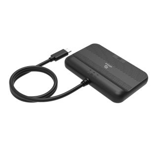Akasa AK-CR-15BK chipkártya olvasó Beltéri USB USB C-típus Fekete