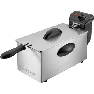 Clatronic FR 3586 Fryer 3 L, 2000 W ezüst-fekete olajsütő