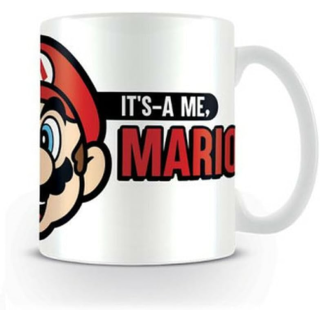 Pyramid MG24845, Super Mario - It´s a me Mario, Official, 315 ml, Fehér, Bögre