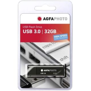 AgfaPhoto 32 GB USB 3.0 Fekete pendrive