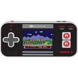 My Arcade Gamer V Classic, 2,5", 220in1, Retro, Fekete-Piros, Hordozható játékkonzol
