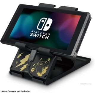 Hori PlayStand, Nintendo Switch, Official, Pikachu Black Gold, Konzol állvány