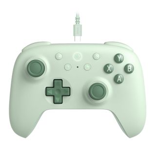 8Bitdo Ultimate 2C Wired, PC, Mobil, Hall-Effect, Zöld, USB, Vezetékes kontroller