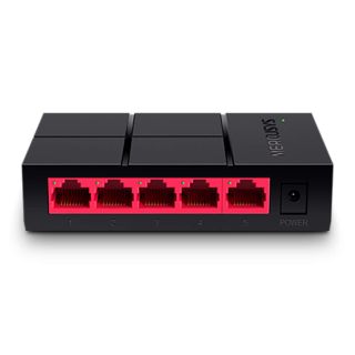 Mercusys MS105G 5x1000Mbps, asztali fekete switch