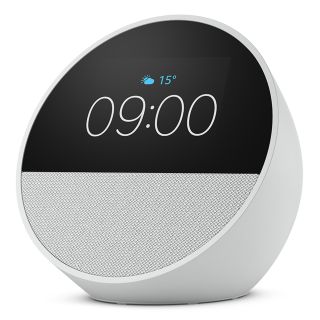 Amazon Echo Spot, (2nd Gen), 7,2 cm (2,83”), 8 GB, Wi-Fi 5, Smart, Fehér, Okos ébresztőóra