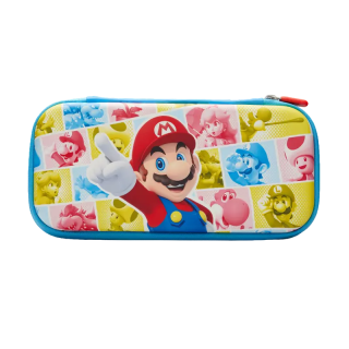 PowerA Protection Case, Nintendo Switch/Lite/OLED, Mario: Mushroom Kingdom Reel, Konzol védőtok