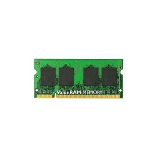 Kingston Technology ValueRAM 2GB, 1333MHz, DDR3, Non-ECC, CL9, SODIMM 1 x 2 GB memória