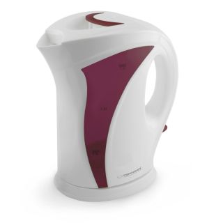 Esperanza EKK018R, Iguazu, 2200W, 1.7L, Fehér-Piros, Elektromos vízforraló