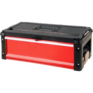 Yato YT-09108 szerszámosláda Szerszámdoboz Fém Fekete, Vörös