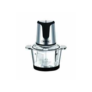 Rosberg R51111E, 500 W, 3 liter, 2 sebességfokozat, Rozsdamentes penge, Üveg, Inox, Aprítógép
