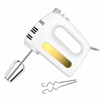 Oliver Voltz Daisy, OV51110W, 500 W, 6 sebességfokozat, Turbó funkció, Fehér, Kézi mixer