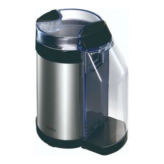 Oliver Voltz OV51172D, 130 W, 50 g, 2 db szűrő, Külön tartály, Fekete/Ezüst, Kávédaráló