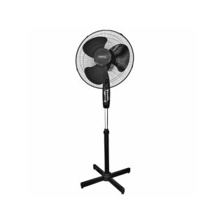 Rosberg R51760A, 45 W, 40cm, 3 sebesség, Oszcillációs, Állítható magasság, Műanyag, Fekete, Álló ventilátor