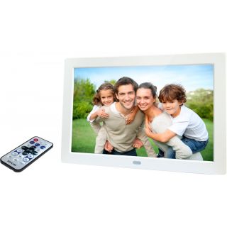 Sencor SDF 874 WH 8", 16:9 IPS, SD/SDHC/SDXC/MMC, USB, 3.5 mm Fehér digitális képkeret