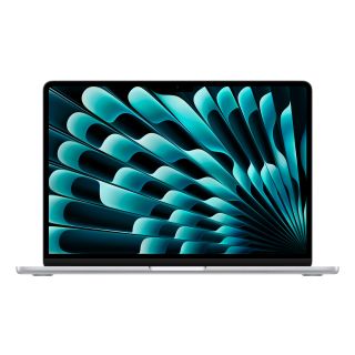 Apple MW0W3LL/A MacBook Air Apple M M4 Laptop 34,5 cm (13.6") 16 GB 256 GB SSD Wi-Fi 6E (802.11ax) macOS Sequoia Ezüst