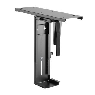 LogiLink EO0004 számítógéptartó Asztalra szerelhető CPU tartó Fekete