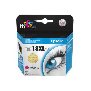 TB Print TBE-18XLMA festékkazetta 1 db Kompatibilis Magenta
