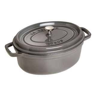 Staub 40509-317-0 pecsenyesütő tál 4,2 L Öntöttvas