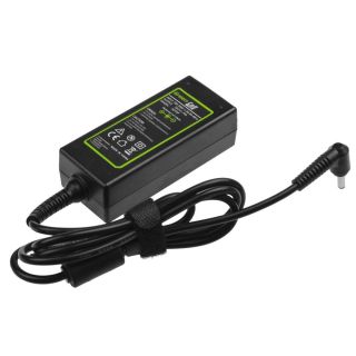 Green Cell AD70P Asus 19V 1.75A 33W 4.0mm-1.35mm fekete Notebook töltő