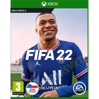 FIFA 22, Xbox One, Xbox Series, Konzol játékszoftver (Értékcsökkent)
