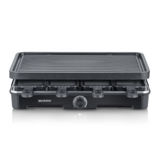 Severin RG 9670 raclette grill sütő 8 személyes 1400 W Fekete