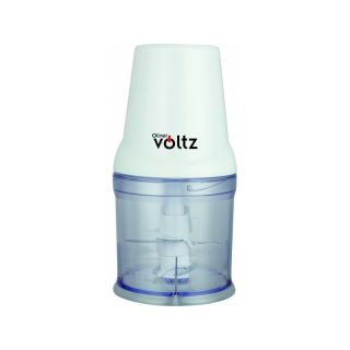 Oliver Voltz OV51111C, 400 W, 500 ml, 1 sebességfokozat, Dupla penge, Műanyag, Fehér, Aprítógép