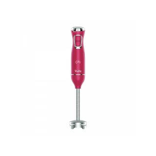 Oliver Voltz Daisy, OV51112W, 800 W, 2 sebességfokozat, Rozsdamentes acél keverő, Piros, Botmixer