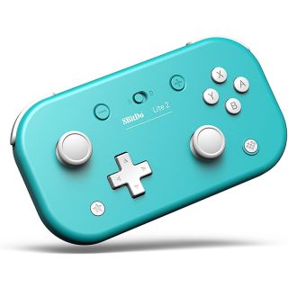 8Bitdo Lite 2, Nintendo Switch, Mobil, Raspberry Pi, TV, Türkizkék, Vezeték nélküli kontroller