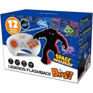 AtGames Retro Blast, Space Invaders Flashback, HDMI, Wi-FI, Fekete, Hordozható játékkonzol