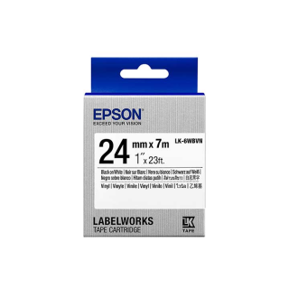 Epson LK-6WBVN TAPES VINYL LABEL TAPE címkéző szalag Fehéren kék