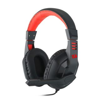 Redragon Ares fekete-piros vezetékes mikrofonos gamer fejhallgató