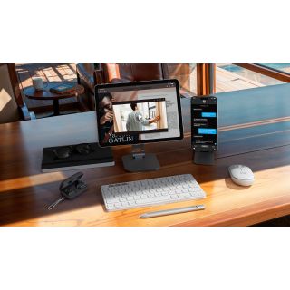 Logitech 920-013018 Keys-To-Go 2 iPadhez űrszürke US International kiosztású billentyűzet
