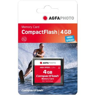 AgfaPhoto Compact Flash 4GB High Speed 120x MLC memóriakártya