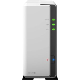 Synology DiskStation DS120j 1-lemezes (2×800 MHz CPU, 512 MB RAM) NAS szerver