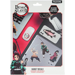 Paladone Demon Slayer dekorációs matrica Vinil Többszínű 22 db