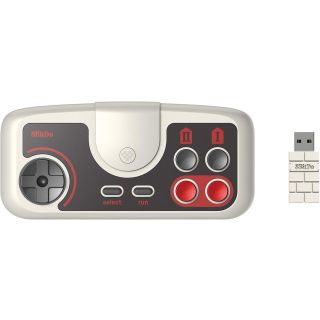 8Bitdo PCE Core 2.4G, PC Engine, TurboGrafx-16 mini, Turbó funkció, RF Wireless, Retro Design, Vezeték nélküli kontroller