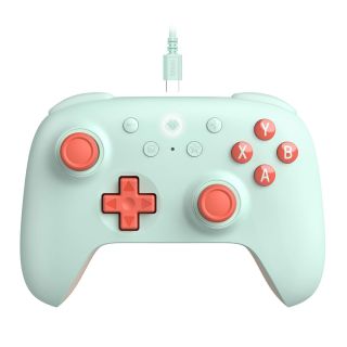 8Bitdo Ultimate 2C Wired, PC, Mobil, Hall-Effect, Mentolzöld, USB, Vezetékes kontroller