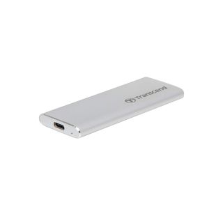 Transcend ESD240C 240GB USB 3.1 Gen 2 Type C 520/460mb/s ezüst külső SSD