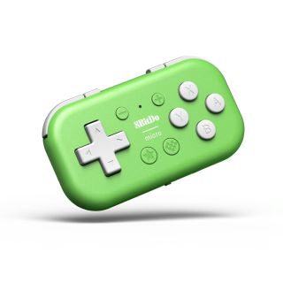 8Bitdo Micro Gamepad, Nintendo Switch, PC, Mobil, Zöld, Vezeték nélküli kontroller